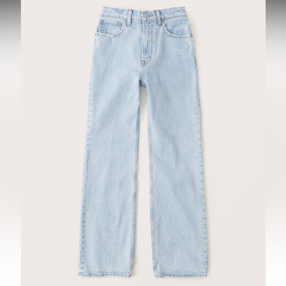 Abercrombie & Fitch The 90s Relaxed Jean High Rise